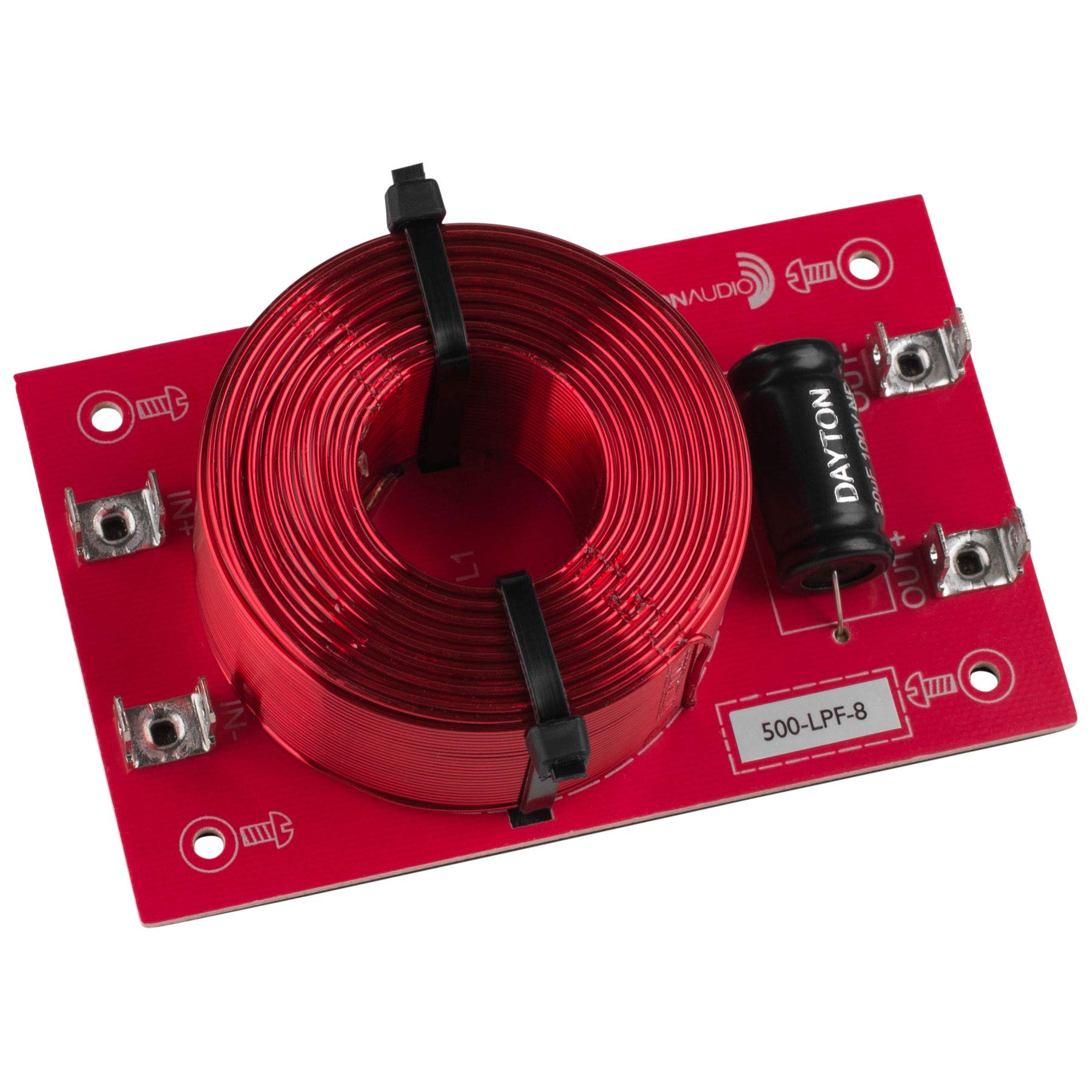 Amazon.com: Dayton Audio 500-LPF-8 Low Pass Speaker Crossover 500